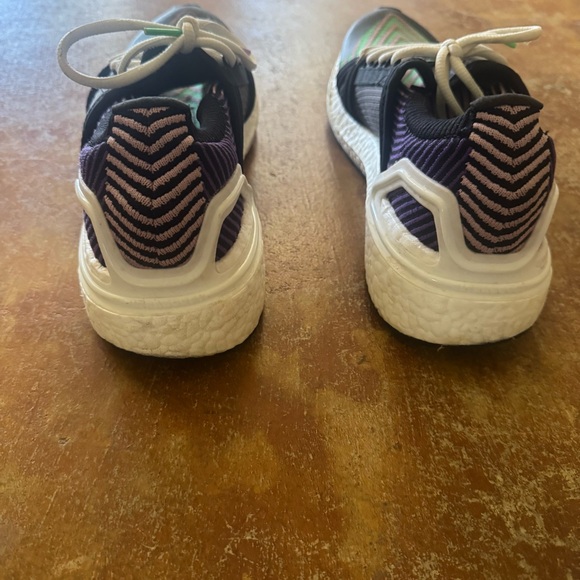 Size 9.5 - Stella McCartney x adidas UltraBoost 20 Flash Green Purple W - Picture 4 of 11